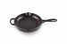 Skillet en fonte émaillée Rond 23 cm Noir Mat